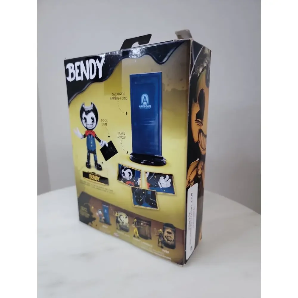 Jakks Pacific Bendy & The Ink Machine 5” Action Figure with Book